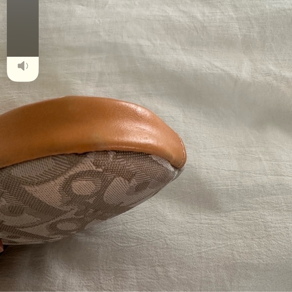 Christian Dior Trotter Beige Zip Coin Pouch - Picture 4 of 12